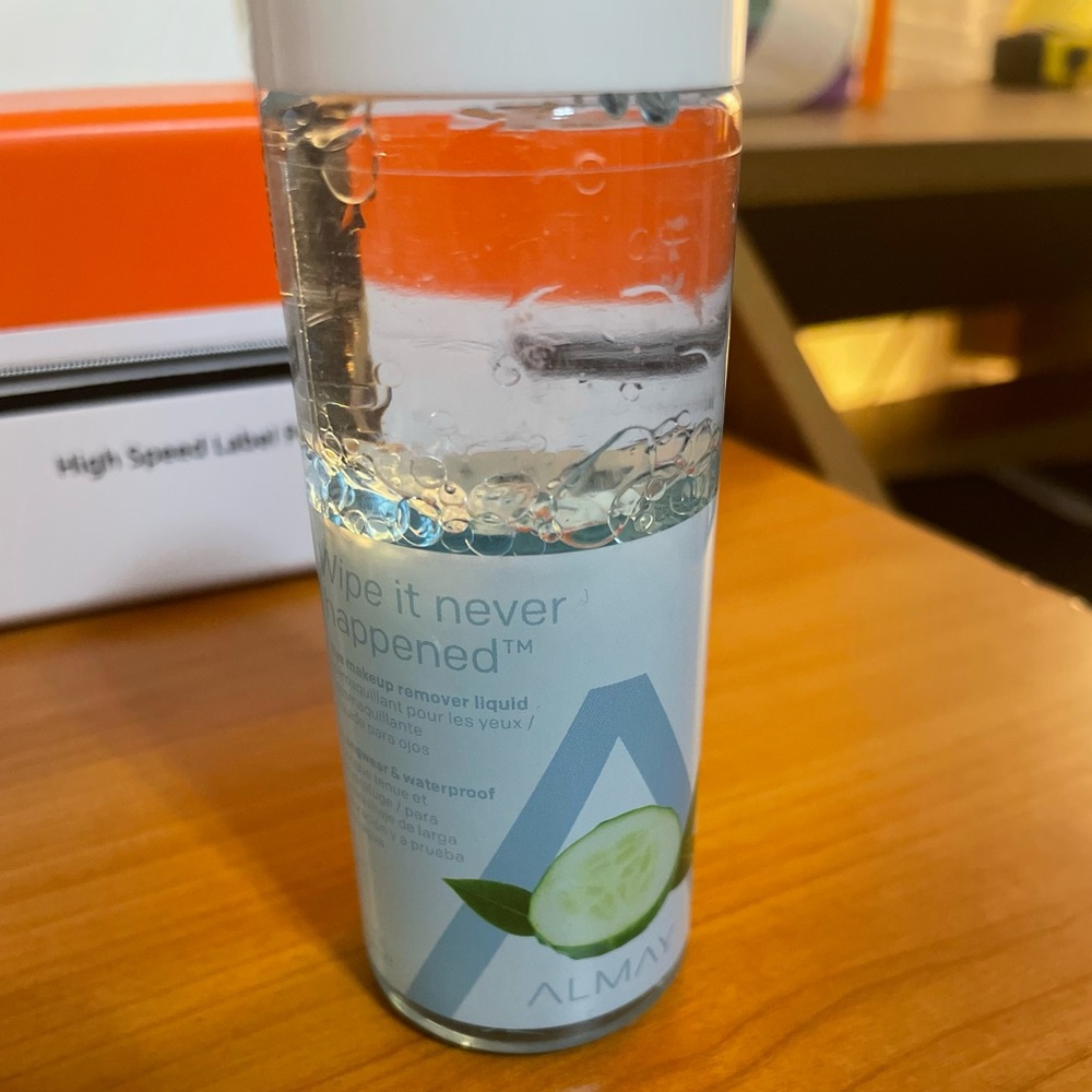 Almay liquid makeup remover